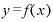 y=f(x)